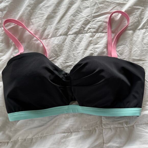 Coco Rave Keep It Cute Peek-a-boo Underwire Bralette Bikini Top Womens Size XS - Picture 2 of 5